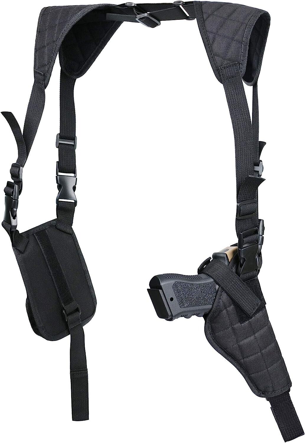 Tactical Concealed Pistol Carry Shoulder Gun Holster Adjustable ForMost Handguns