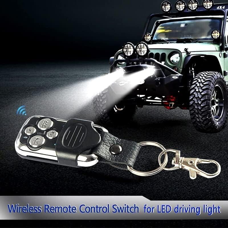 LED Light Bar Remote Control Switch,Relay Wiring Harness Remote Switch,Wireless