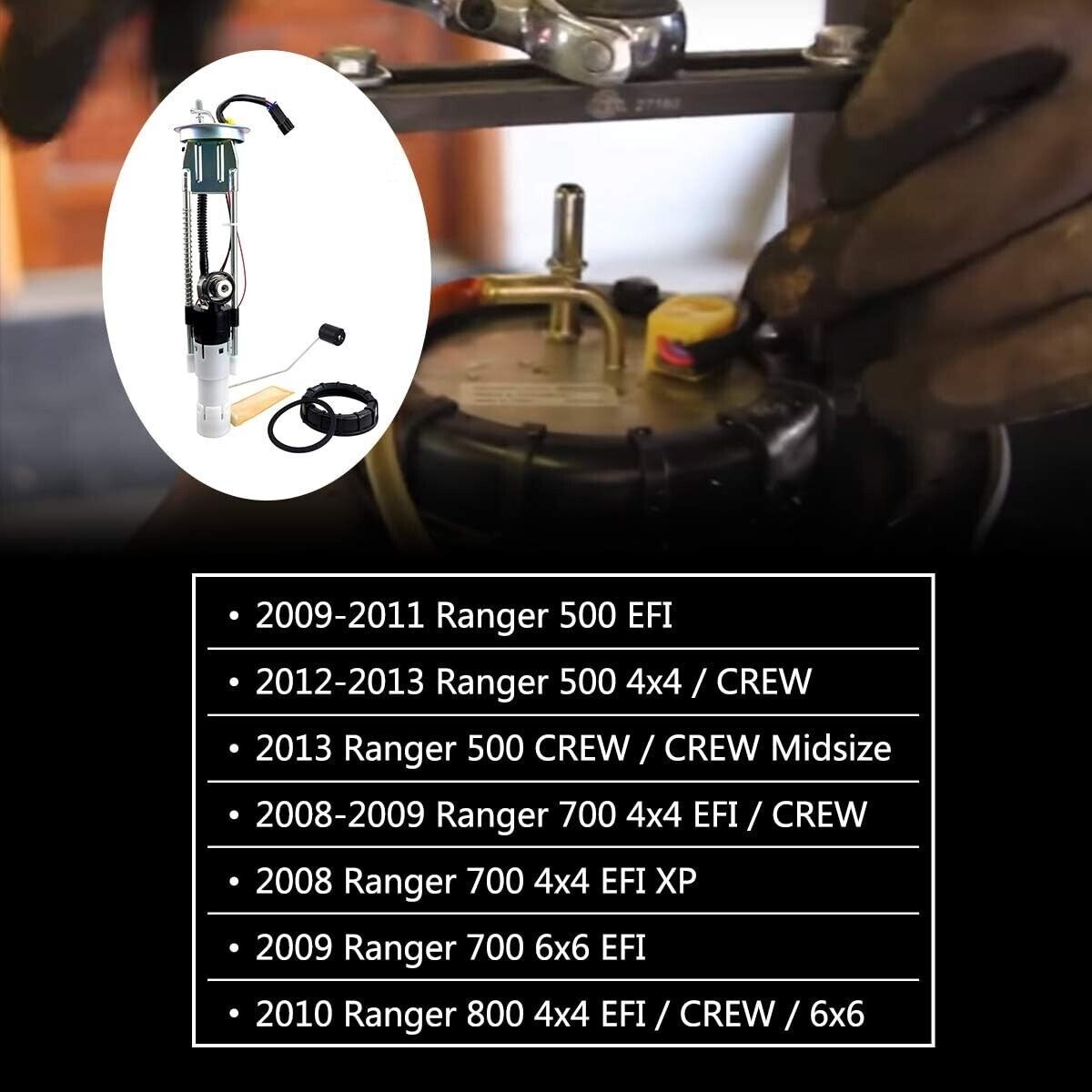 Fuel Pump Assembly For 2008+ Polaris Ranger 500/700/800 EFI 2204306 2520817