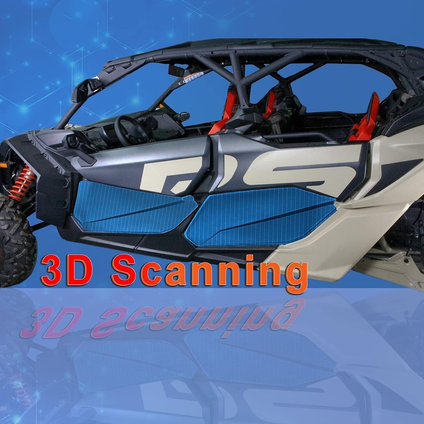 X3 Lower Door Panels Inserts For Can Am Maverick X3 Max R 4x4 Turbo Half 4 Doors