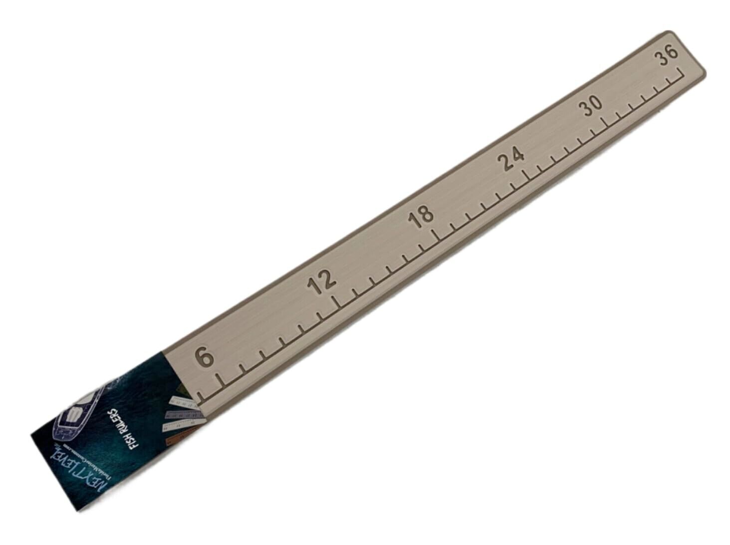 SeaDek  36" Fish Ruler - Marine EVA Mat - Tough Stick On Adhesive - Mica/Aqua