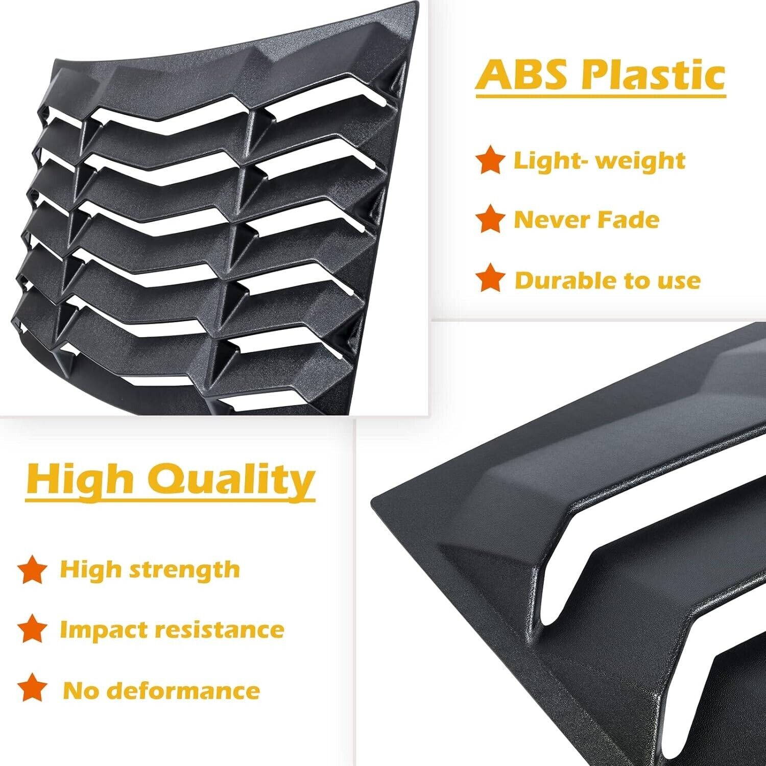 E-CowlBoy Carbon Fiber Camaro Louver, fits all trims 2010-2015