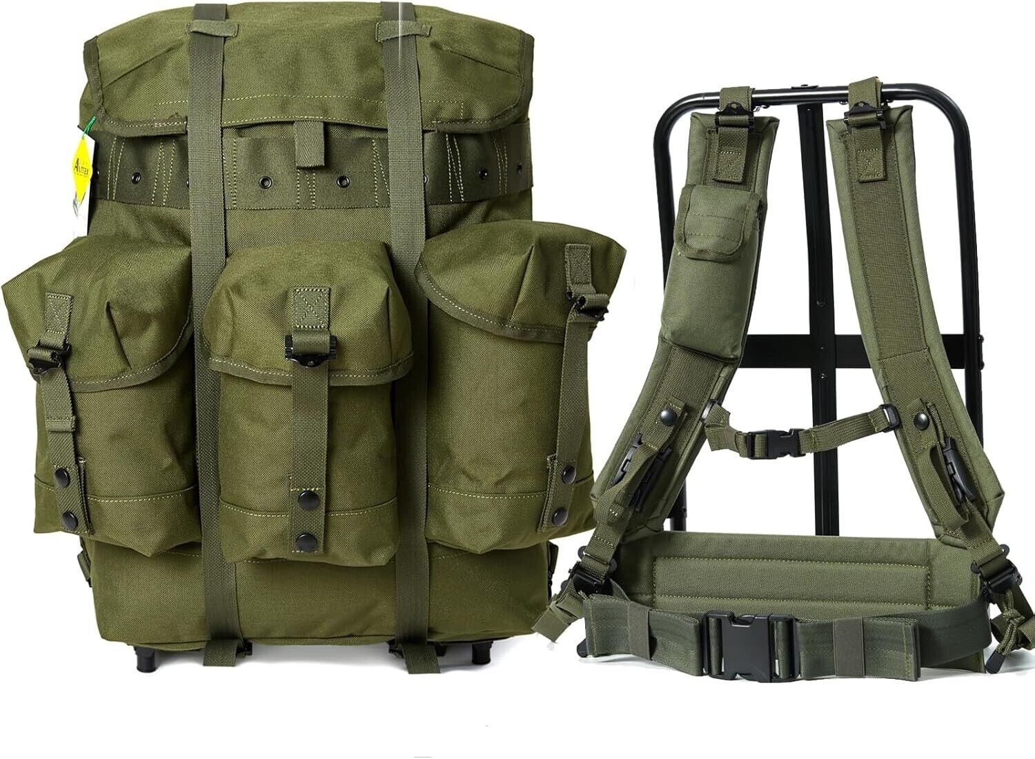 MT Military Alice Medium Pack OD Army Survival Combat ALICE Rucksack Backpack