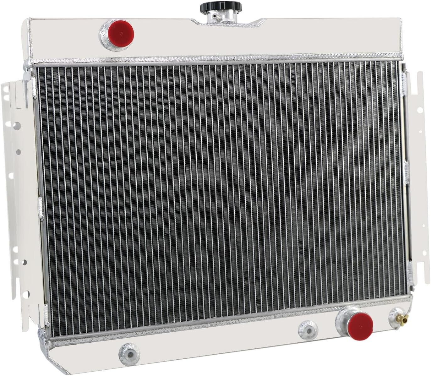 4 Row/Core Radiator&Shroud&Fan For Chevy Bel Air Impala El Camino Caprice 63-68