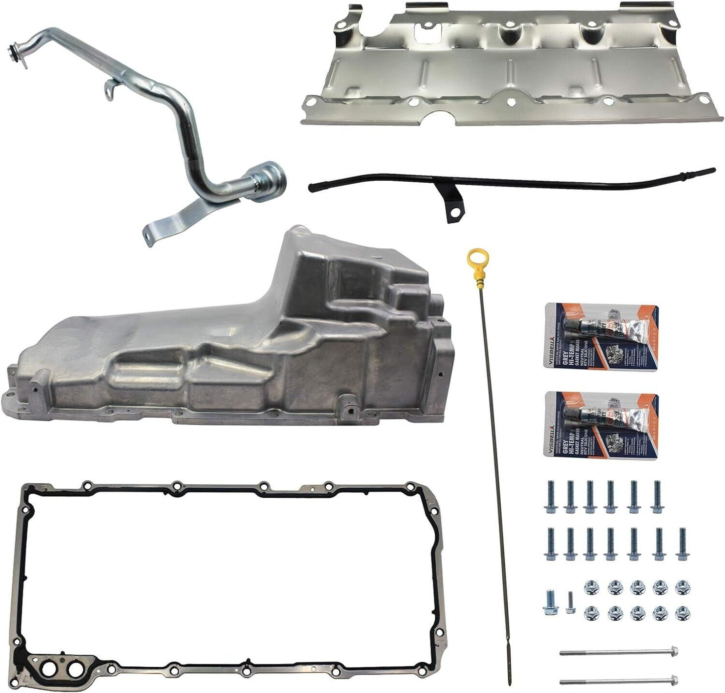 Muscle Car Engine Oil Pan Kit Fits LS1 / LS3 / LSA / LSX Engines 19212593