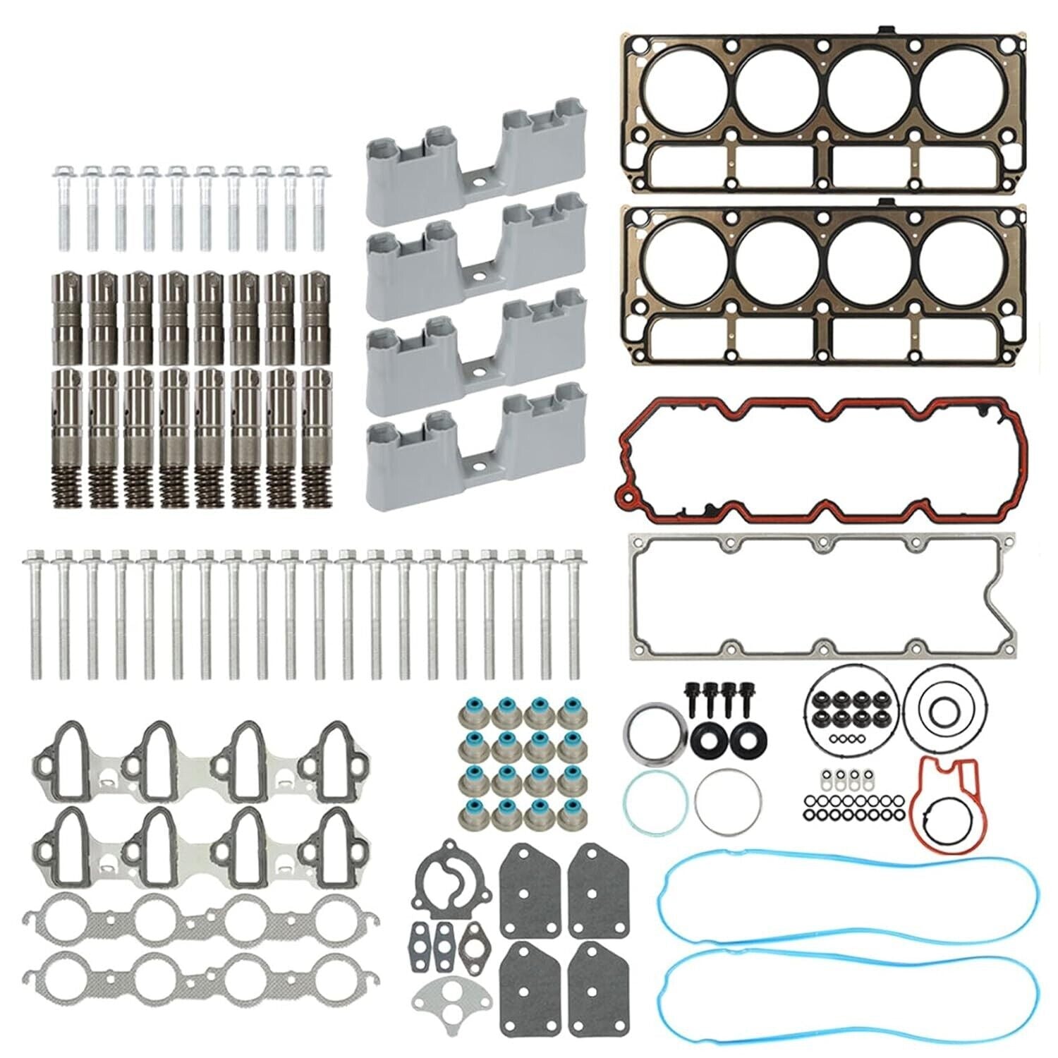 Labwork Head Gasket Set w/Bolts LIfters & Guides for Chevy 5.3L 2005-2013