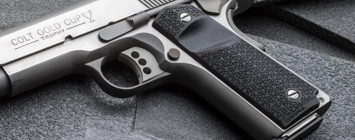 Magpul 1911 Grip Panels, Black Polymer