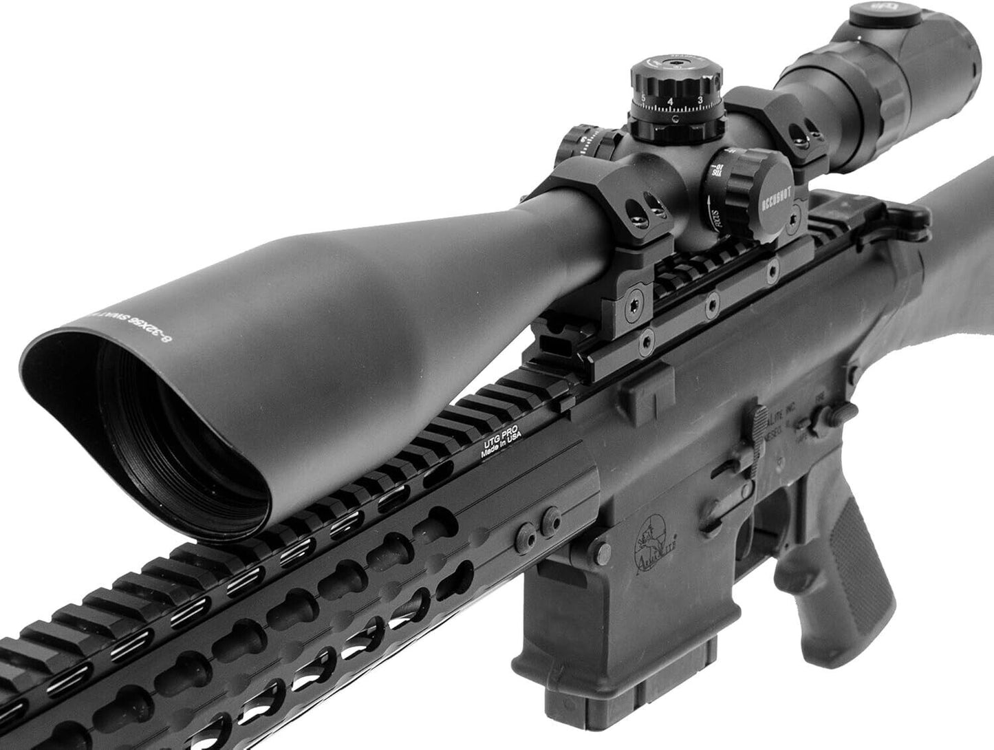 UTG Leapers MT-RSX20MOA Inc Super Slim 20 MOA Elevated Picatinny Mount, 13 Sl...