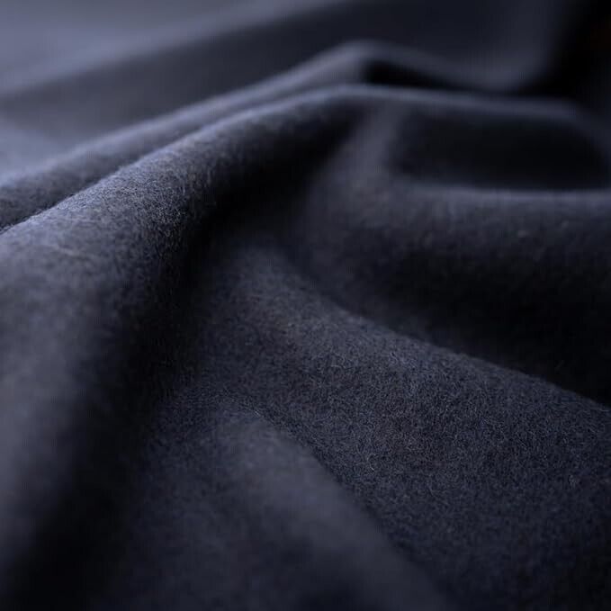 Arcturus Wool Blanket - 4.5 lbs, Warm, Washable, 64" x 88" (Military Navy Blue)