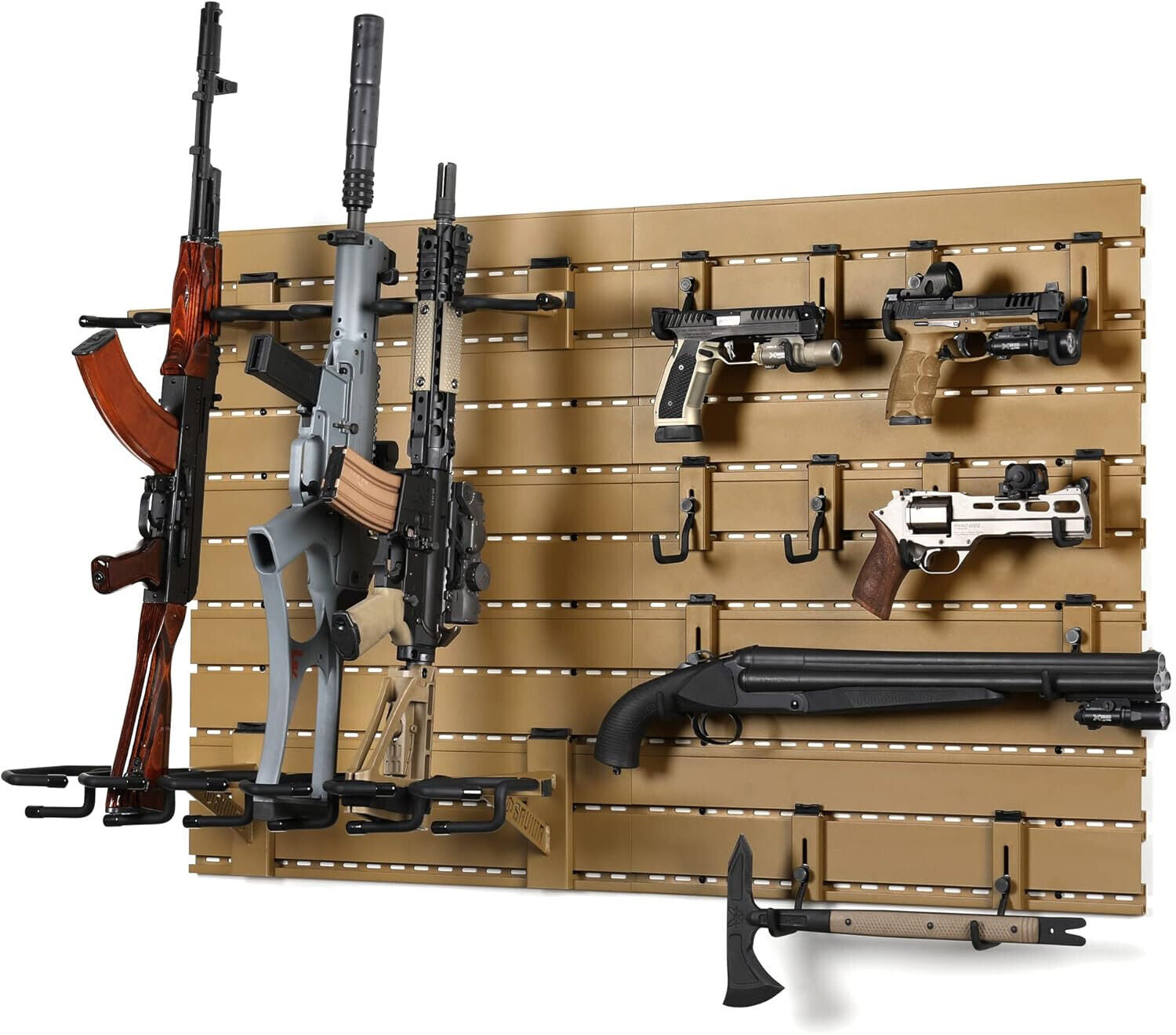 Savior Equip Wall Rack System Heavy-Duty Steel Tactical Rifle Carbine Shotgun