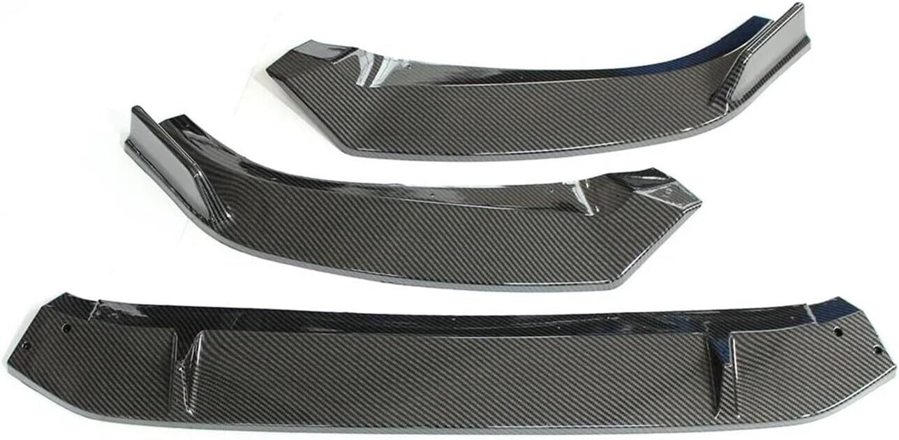 For 2017-2020 Audi A4 Quattro S4 Carbon Fiber front lip spoiler splitter