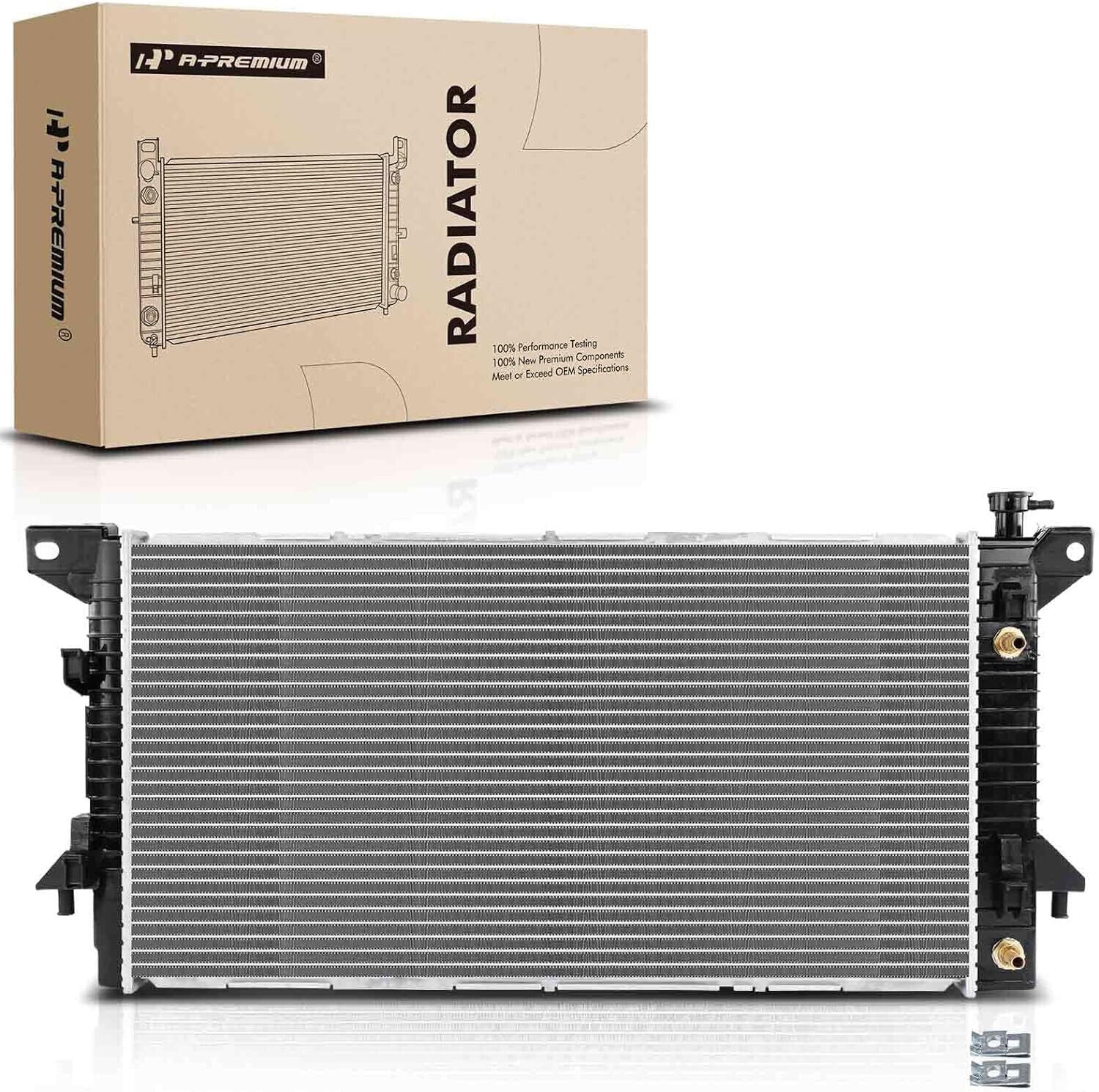 A-Premium Engine Coolant Radiator w/ Transmission Oil Cooler Ford SVT Raptor