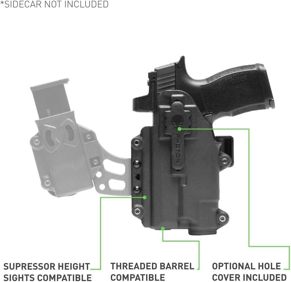 Alien Gear Photon Holster Fit Sig Sauer P365XL with Compact Light