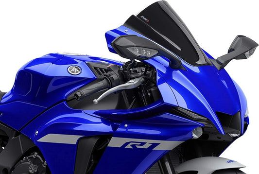 Puig Z-Racing Screen Yamaha YZF-R1 20" C/Black Windshield Smoked