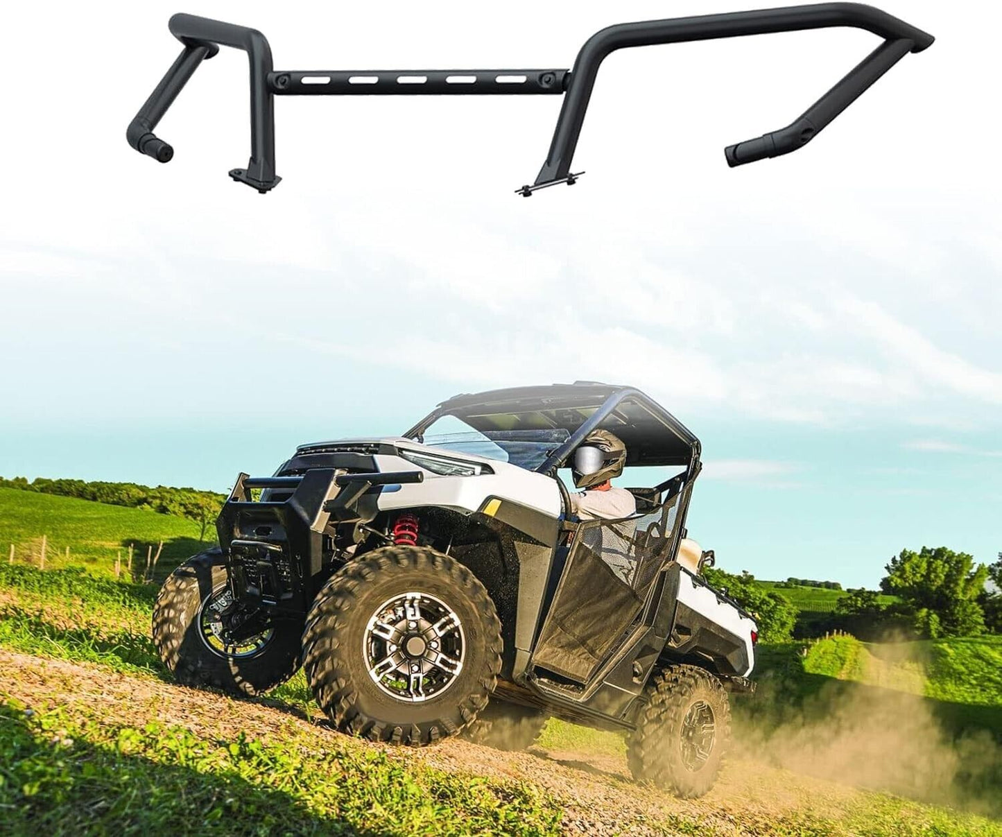 KEMIMOTO Upper Front Brushguard 2018-2023 Polaris Ranger Crew XP 1000 # 2882531