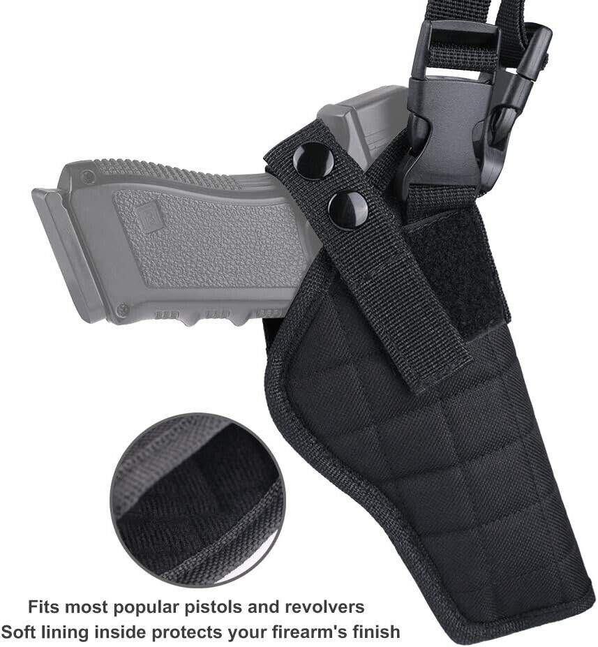 Tactical Concealed Pistol Carry Shoulder Gun Holster Adjustable ForMost Handguns