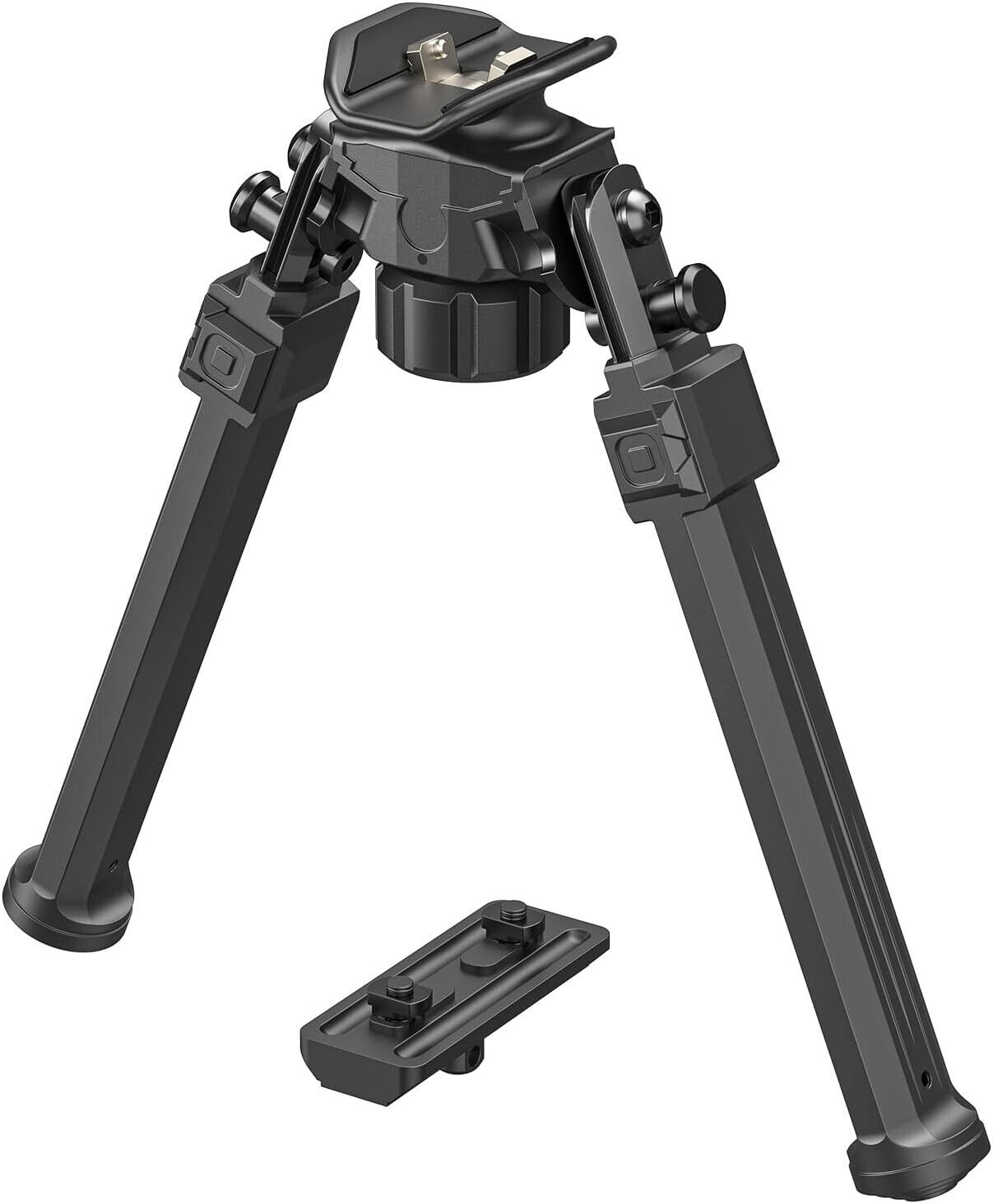 7.7-10 In. Tactical Rifle Bipod w/Sling Picatinny and M-Lock Mounting