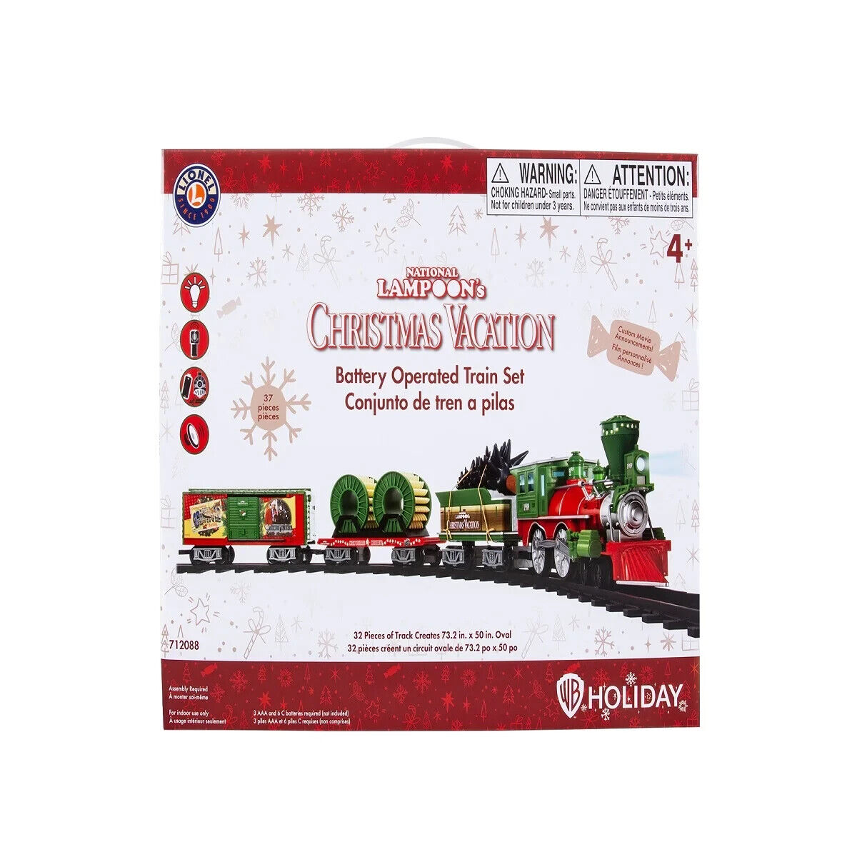 Lionel Warner Bros. National Lampoons Christmas Vacation Ready to Play Train Set