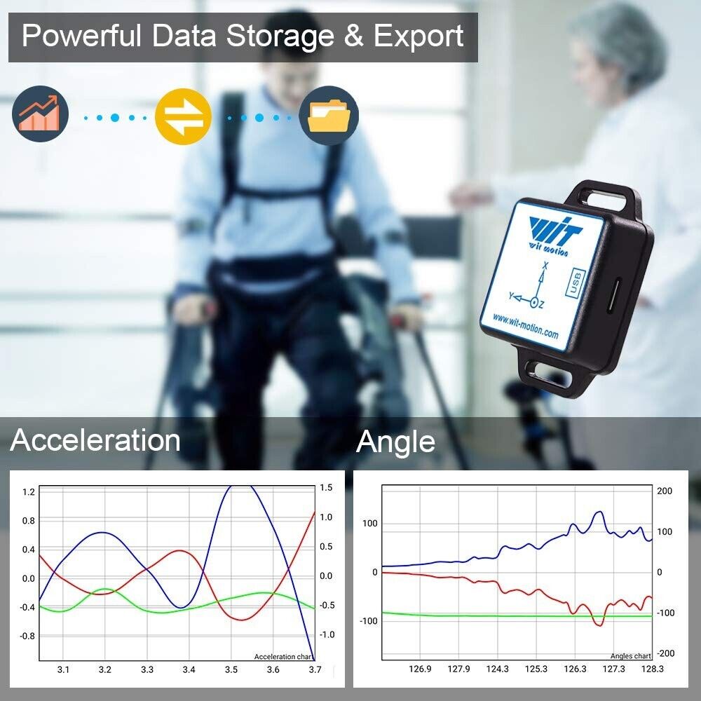 Bluetooth 5.0 Accelerometer+Inclinometer WT901BLECL