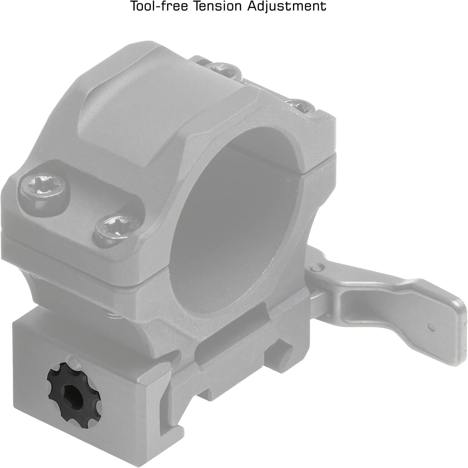 UTG ACCU-SYNC QR 1" Low Profile Scope Rings Picatinny - AQR110