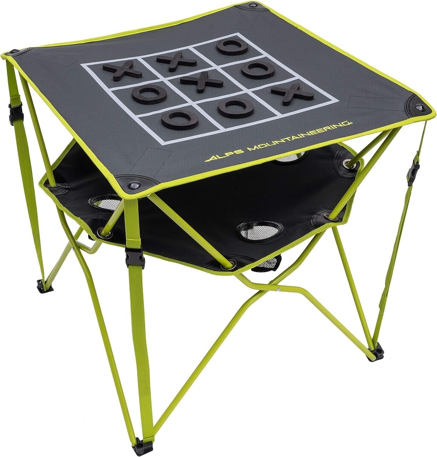 ALPS Mountaineering Eclipse Table One Size, Black/ Tic Tac Toe