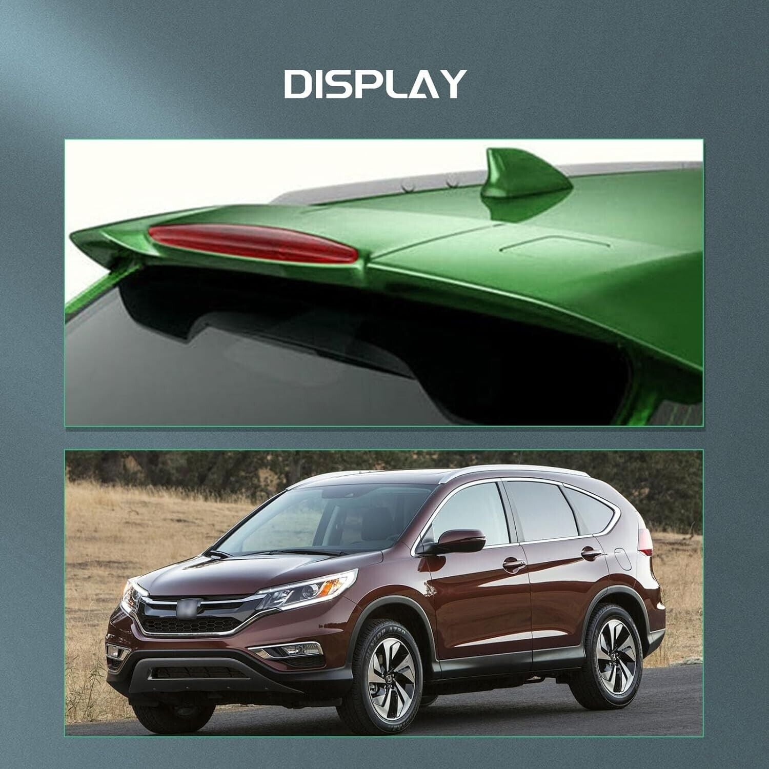 For 2012-2016 4th Gen Honda CRV CR-V Factory Style Rear Roof Spoiler Wing