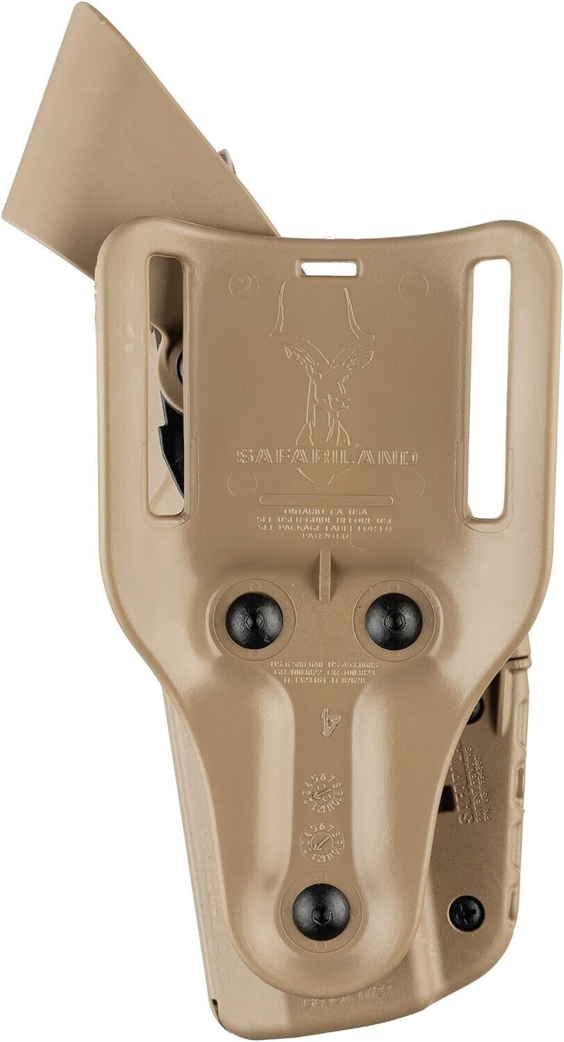 Safariland 7360 ALS/SLS Level 3 Retention Duty Holster for Sig P320, RH FDE