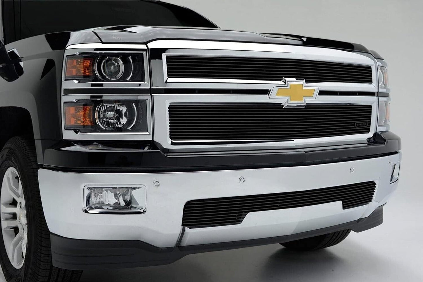 T-Rex Grill Fits 2014-2015 Chevy Silverado 1500/2014-2015 Billet Grille Upper