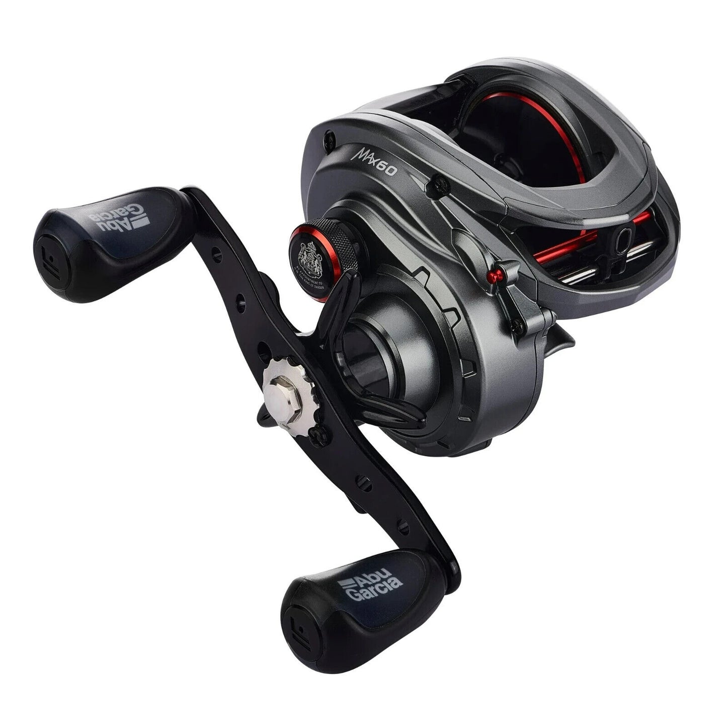 Abu Garcia MAX 4 Low Profile Reel, Size 60LP, Left Handle Position