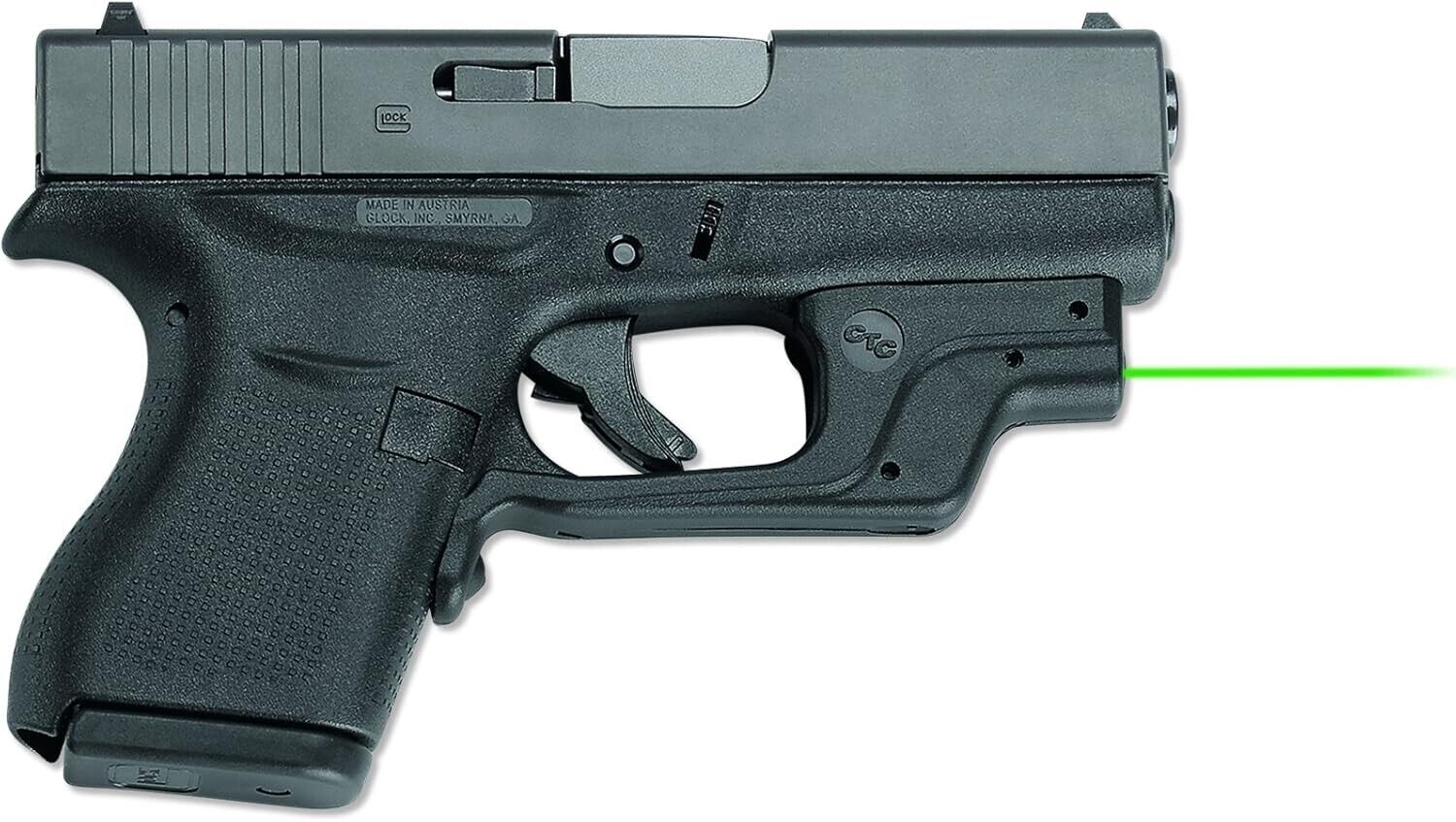 Crimson Trace LL-807 g Laserguard Green Laser For Glock Full Size & Compact