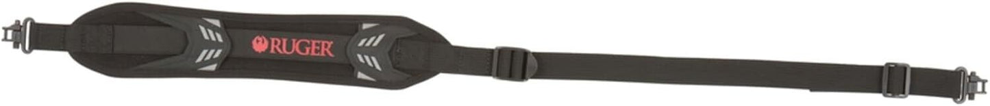 Allen Company Ruger Mesa Neoprene Rifle Gun Sling, Black w/swivels