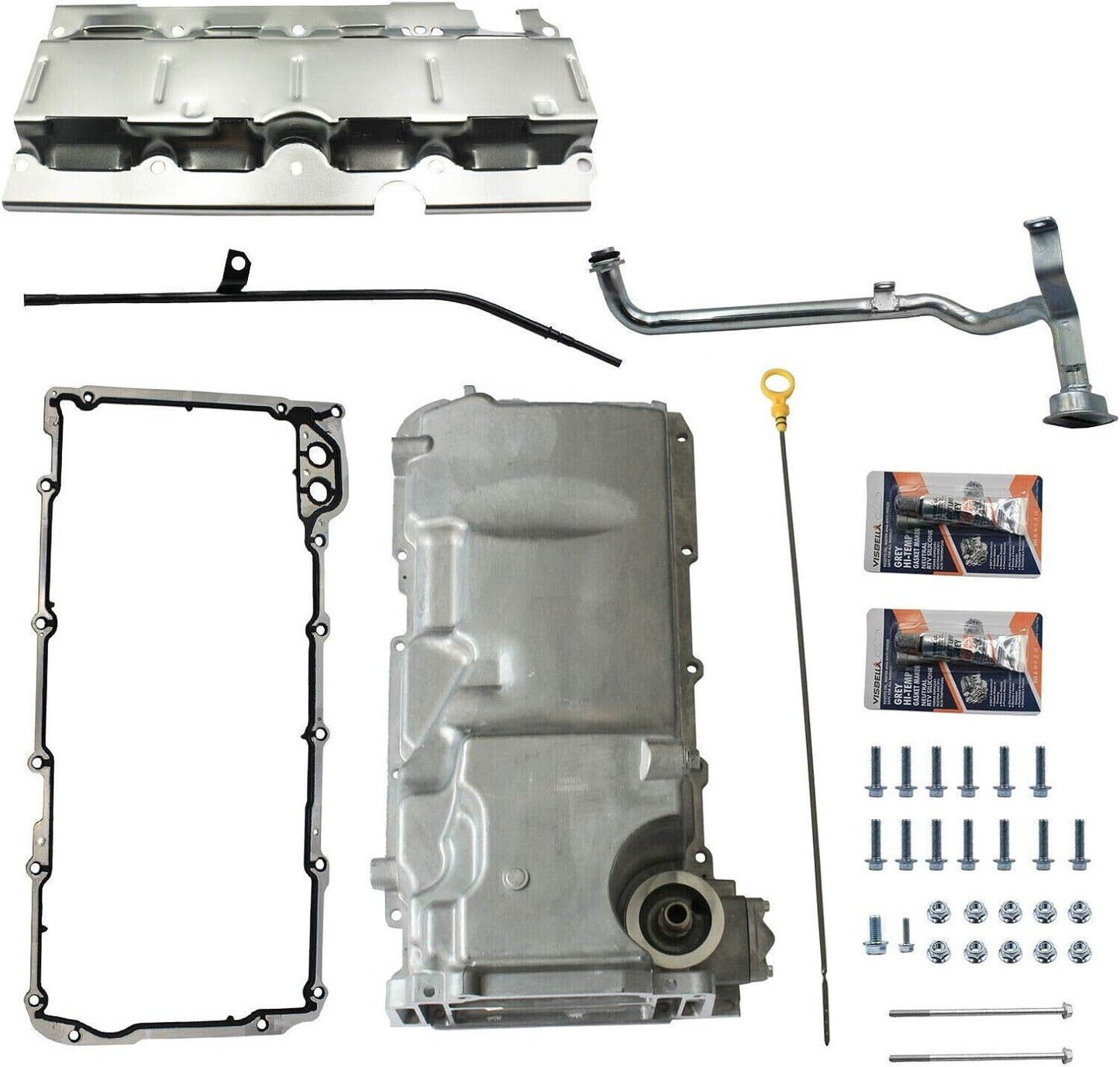 Muscle Car Engine Oil Pan Kit Fits LS1 / LS3 / LSA / LSX Engines 19212593