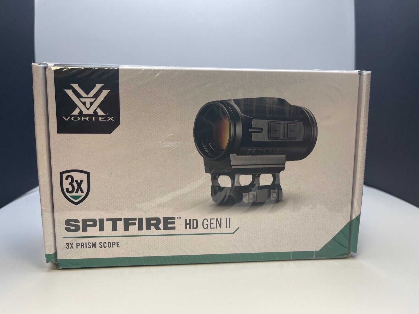 Vortex Spitfire HD Gen II 3x Prism Scope 1MOA Dot NV Capable SPR-300 w/ Hat, bag