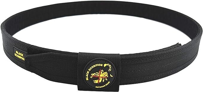 Black Scorpion Gear Pro Heavy Duty Competition Belt for IPSC, USPSA, 3-Gun