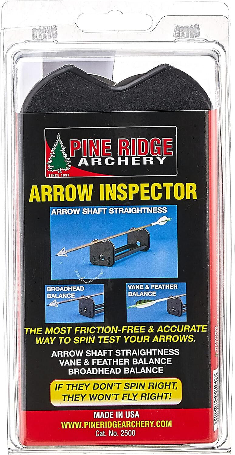 Pine Ridge Archery Arrow Inspector Original Vane Balance Straightness #02500