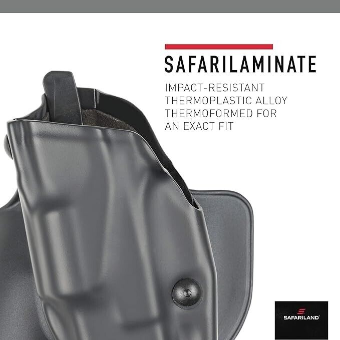 Safariland 6378-450 Sig Sauer P250 & P320 Holster ALS STX black OWB paddle RH