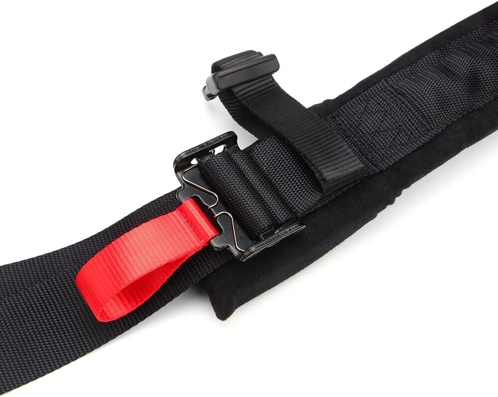 4-Point Harness Seat Belt, Quick Release Universal Racing harness Car, Sim, UTV