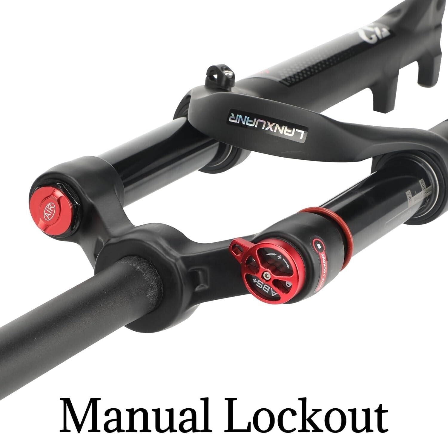 29 in Magnesium Mountain Bike Fork, Rebound Adjust, Air Suspension,Disc Brake