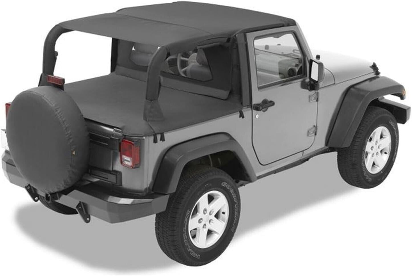 Bestop 5258535 BLK Diamond Safari Bikini To 2007-2009 Wrangler (2 door)