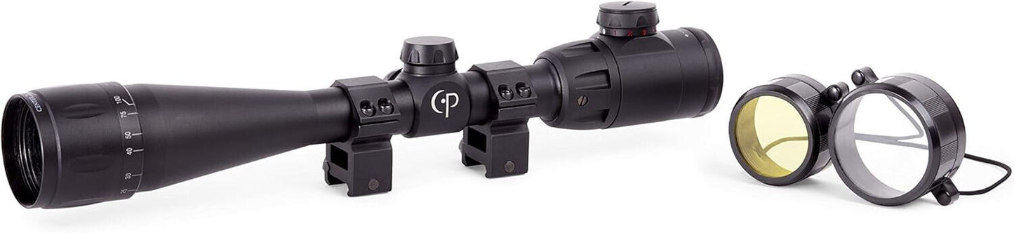 CenterPoint LR416AORG2 4-16x40mm Illuminated Rifle Scope