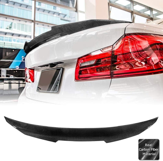 17-23 BMW G30 G38 5 SERIES F90 M5 PSM STYLE CARBON FIBER TRUNK SPOILER WING