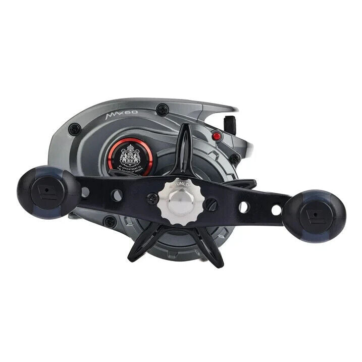 Abu Garcia MAX 4 Low Profile Reel, Size 60LP, Left Handle Position