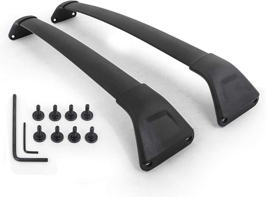 For Mazda CX-5 CX5 17-2024 Aluminum luggage rack cross bars pair set black