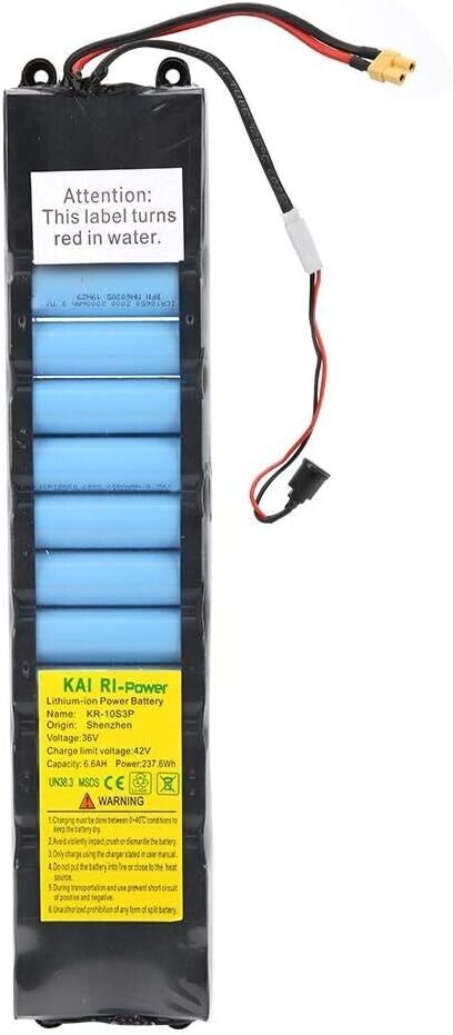 VGEBY Rechargeable Replacement Battery, 36V 6600mah M365 Scooter Battery Pack