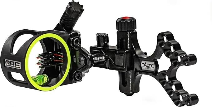 CBE Tactic Hybrid 1-Pin Bow Sight, Ambidextrous, .019 Pin Size CBETCH119