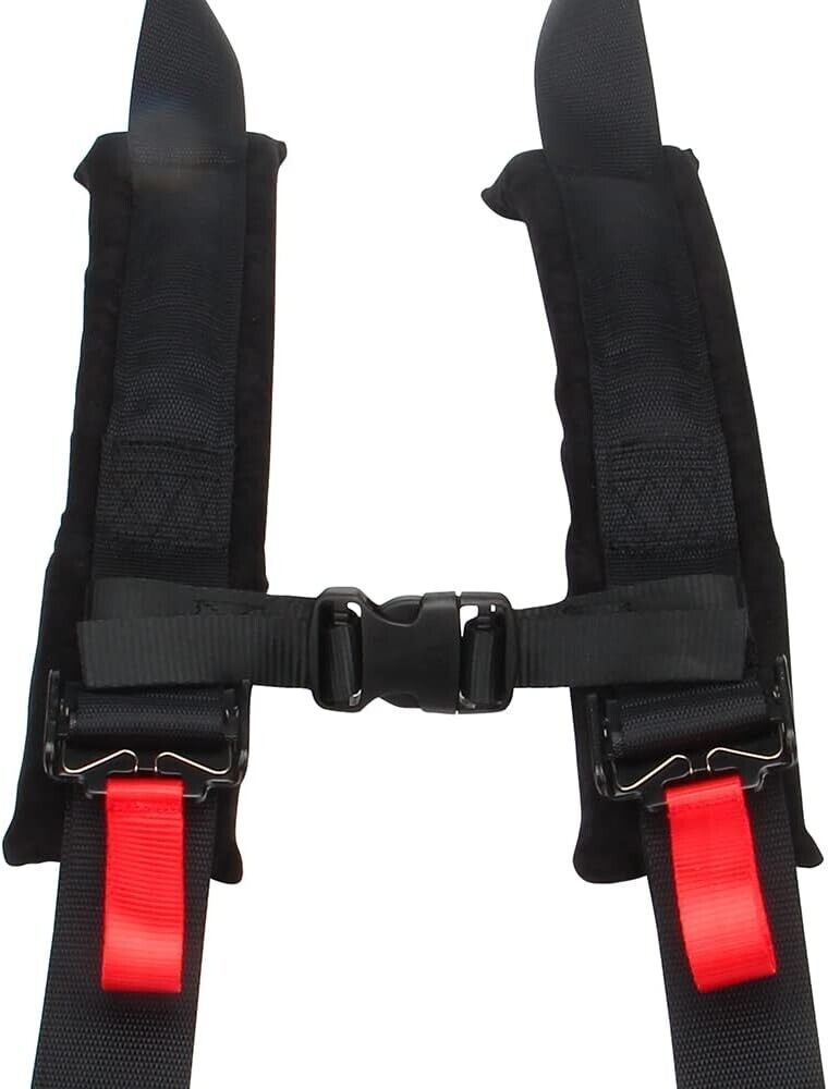 4-Point Harness Seat Belt, Quick Release Universal Racing harness Car, Sim, UTV